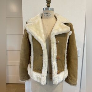 Steve Madden Jacket with fur lining, teddy bear fur